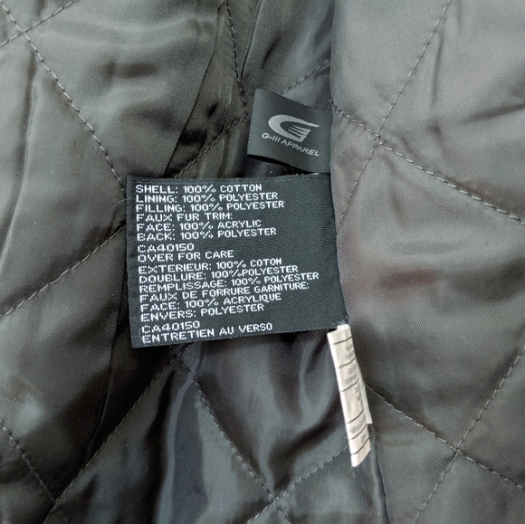 NWT Black Rivet Insulated Cotton Fall Winter Coat - Picture 8 of 8